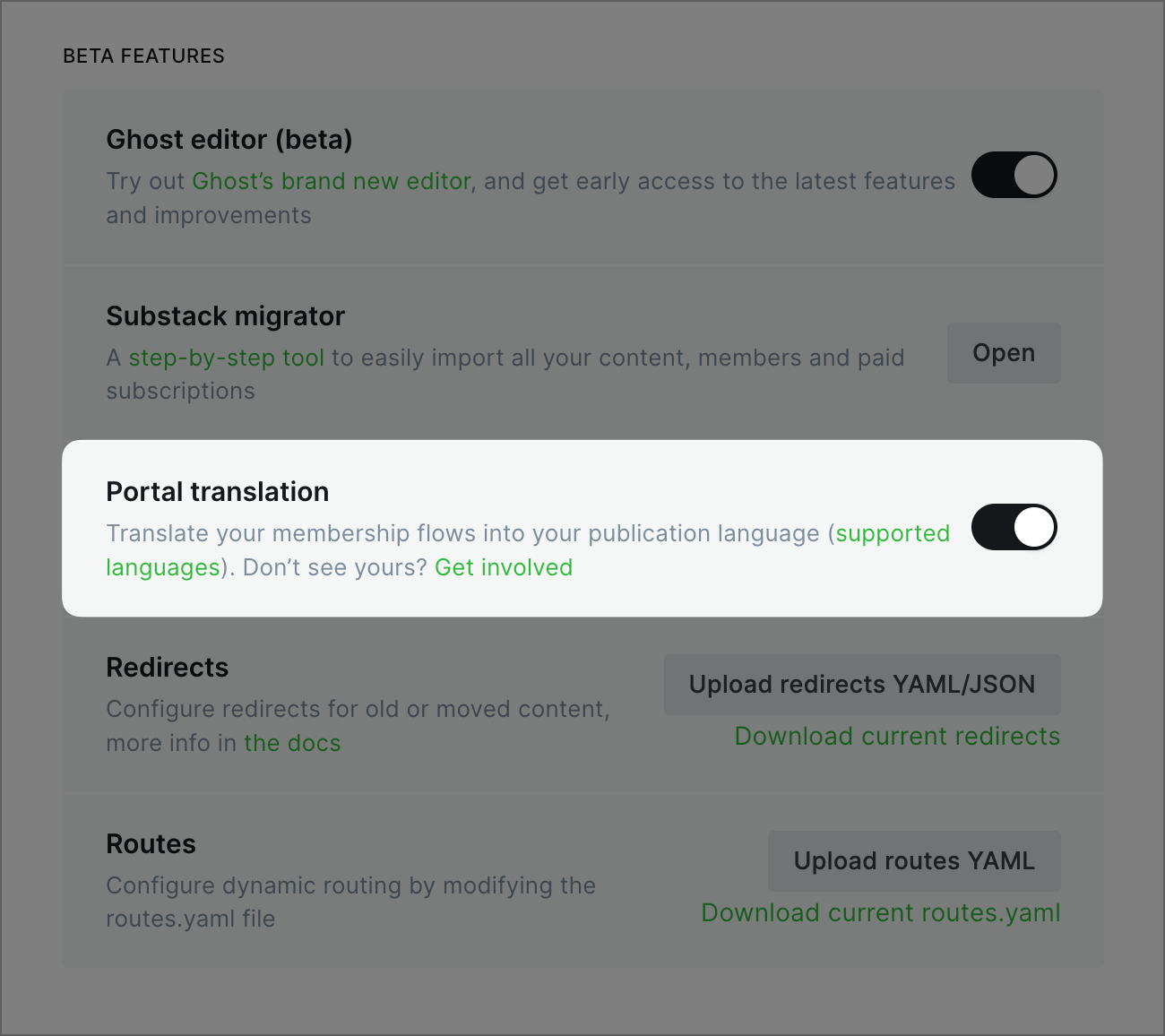 How to Translate Ghost CMS Members Portal into Your Language