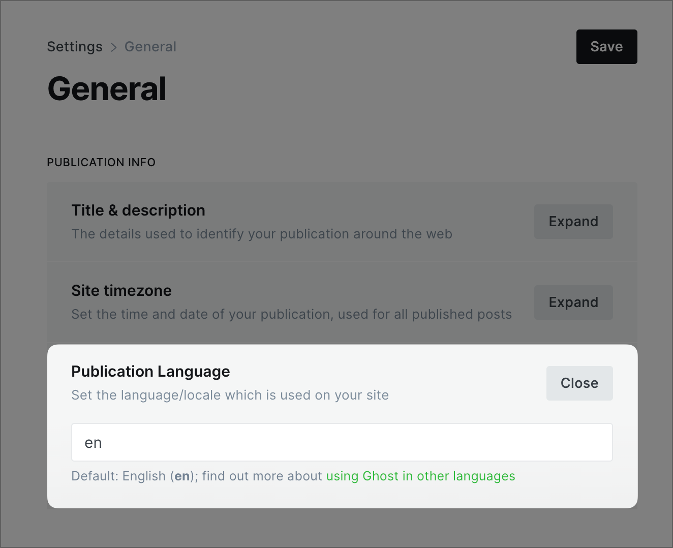 How to Translate Ghost CMS Members Portal into Your Language
