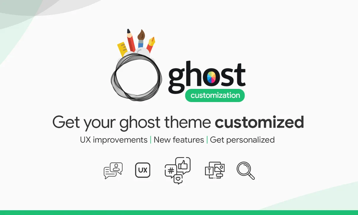 Ghost CMS Theme Customization Service